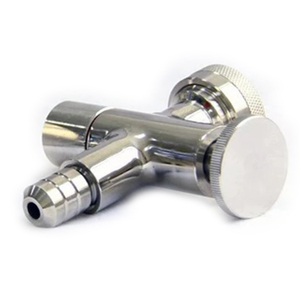 Medidor de nivel de rosca líquida de acero inoxidable sanitario de 1/4 "