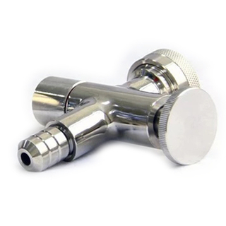 Medidor de nivel de rosca líquida de acero inoxidable sanitario de 1/4 "