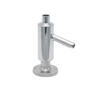 Válvulas sanitarias de muestreo de soldadura de acero inoxidable de 1/2"
