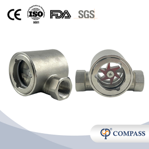 DN15 Vidrio al impulsor excéntrico de acero inoxidable DN15