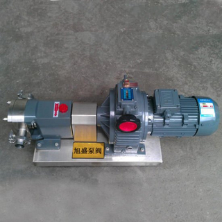 Bomba de rotor de bomba rotativa de engranajes de grado sanitario de acero inoxidable