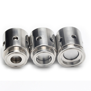 Respiradero de abrazadera tipo estilos de variedad de acero inoxidable sanitario 