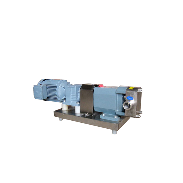Grado alimenticio de la bomba del lóbulo rotatorio del rotor SS316 del acero inoxidable sanitario para la bomba del chocolate de la bomba de la miel del jarabe
