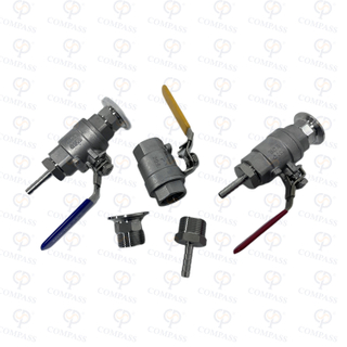 Válvula de bola de dos piezas con rosca hembra BSP PTFE, industrial, personalizada, de acero inoxidable SS316 CF8M 