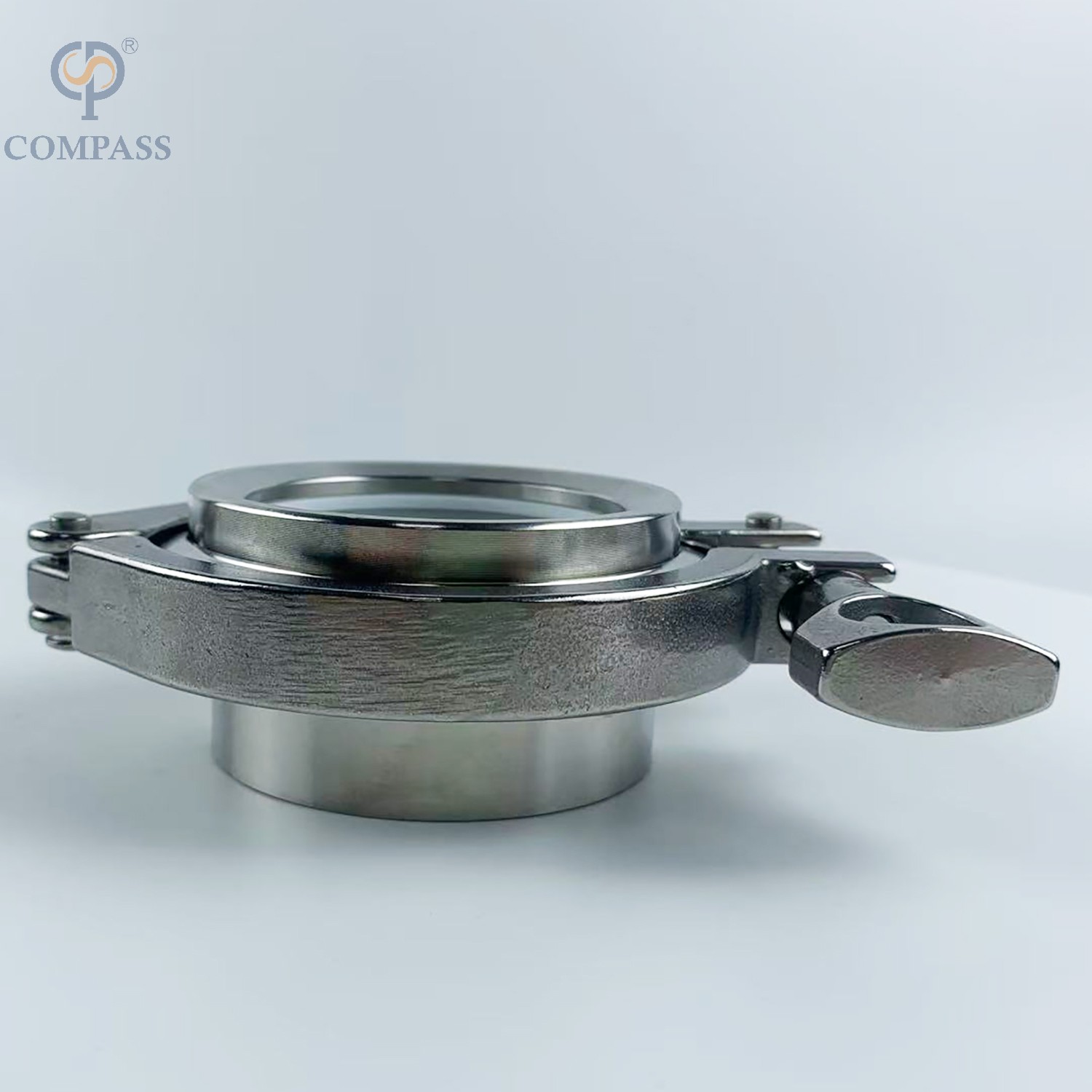 DN15 SS304 VIDRIO SANIitario de acero inoxidable