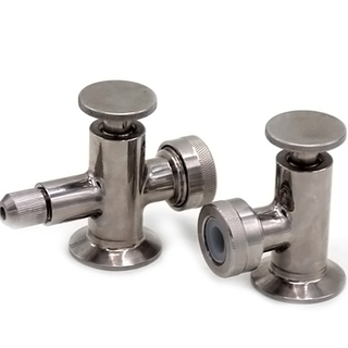 Medidor de nivel de abrazadera de líquido de acero inoxidable sanitario de 1/2 "