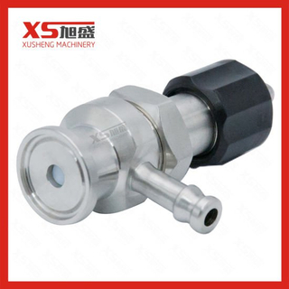 Mini válvula de muestreo aséptica de esterilidad de acero inoxidable SS316L