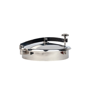 Manway de tanque de acero inoxidable 316L circular sanitaria 304