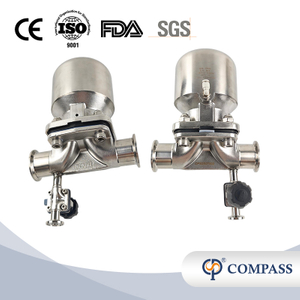 38.1 mm × 1/2 'SS316L SNUMAT SMS CLAMP DIAFRAGM