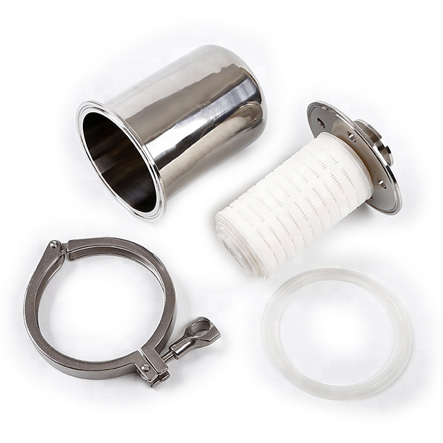 Tanque de acero inoxidable sanitario Tri Clamp Respiradero ajustable