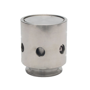 Tanque sanitario de acero inoxidable Tri Clamp Respiradero fijo