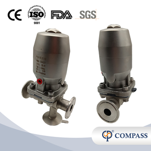 1/2 pulgada 12.7 mm de alta calidad Hygienic Hygienic Sea inoxidable SS316L SNUMADE SMS DIAFRAGM VAVLE 