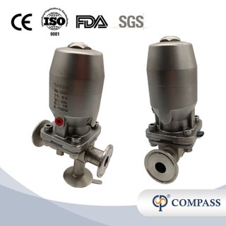 1/2 pulgada 12.7 mm de alta calidad Hygienic Hygienic Sea inoxidable SS316L SNUMADE SMS DIAFRAGM VAVLE 