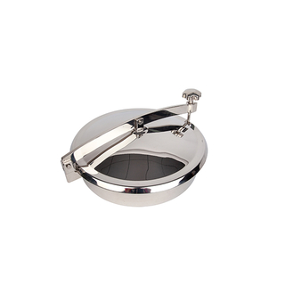 Tapa de registro sanitaria de 18" para tanque de recipiente sin presión