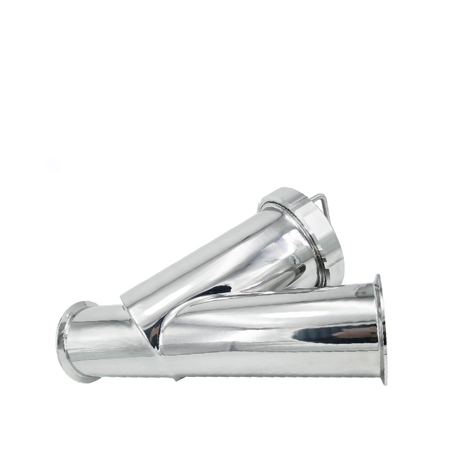 Colador de filtro de tipo recto de soldadura sanitaria 304 316L