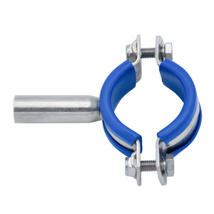 Soporte de tubería de suspensión de tubería redonda de acero inoxidable higiénico de 3/4 pulgadas