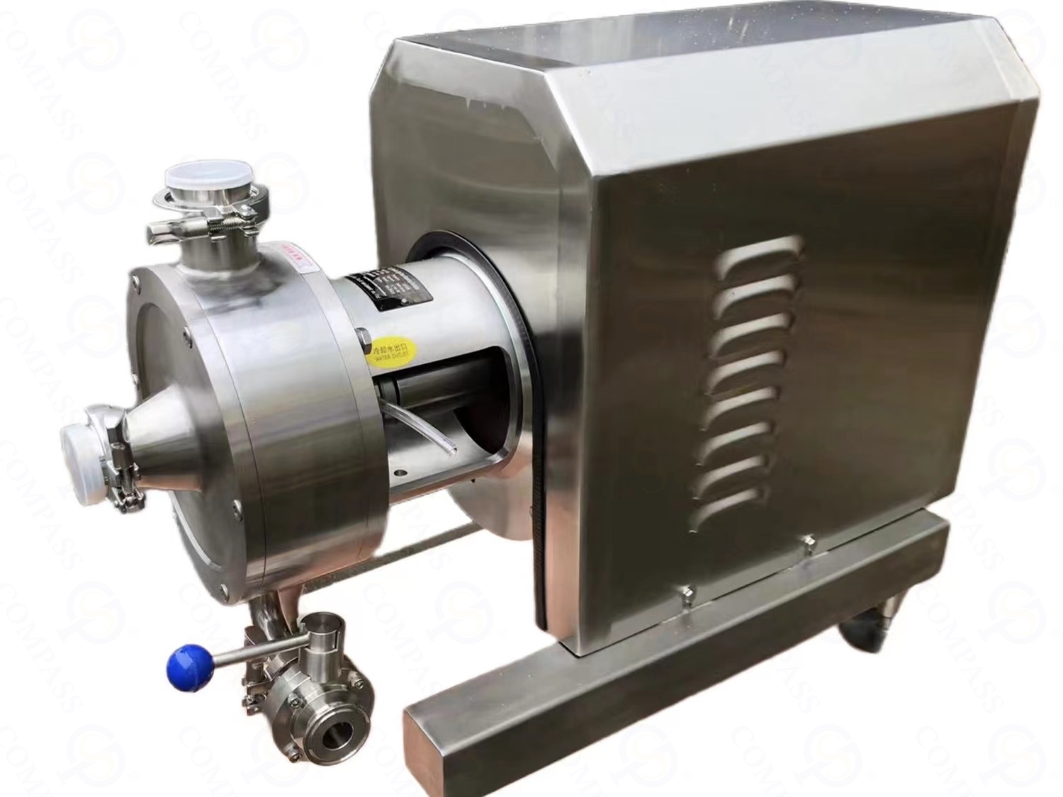 Bombas emulsionantes de dispersión de alto cizallamiento de tubería de tres etapas TRL3 de acero inoxidable 