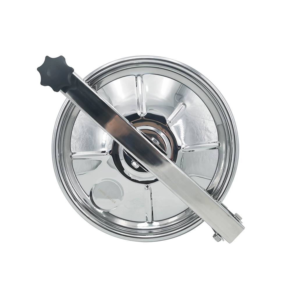 Manways hacia el exterior del tanque sanitario de 18" con mirilla