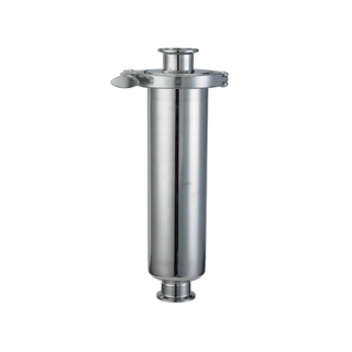 Colador de filtro de abrazadera recta de acero inoxidable sanitario 3A