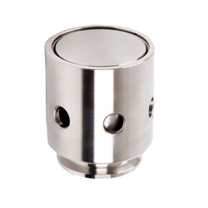 Abrazadera sanitaria de acero inoxidable Respirador de reducción de presión fija 