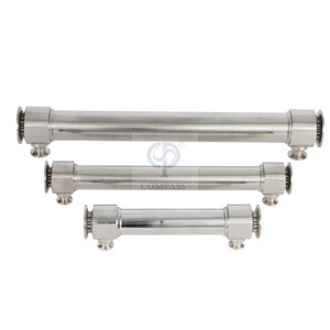 Intercambiador de calor de carcasa de tubo recto lateral de tubo de dos pasos de acero inoxidable SS304 SS316L