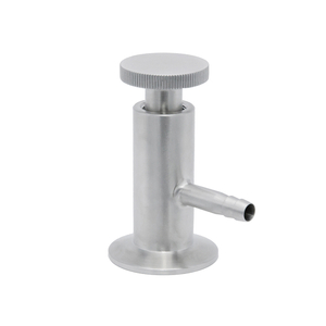 Válvulas de muestreo con abrazadera de tipo normal sanitario de acero inoxidable