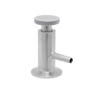 Válvulas de muestreo con abrazadera de tipo normal sanitario de acero inoxidable